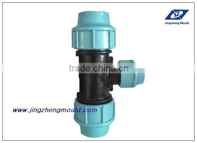 PP plastic injection pipe fitting mould with 15 years experience