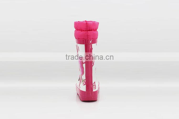 Best selling 10 Years experience Latest design cartoon rain boots