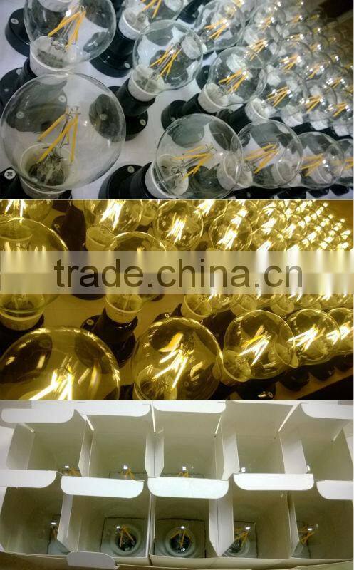 E27 6W led filament bulb