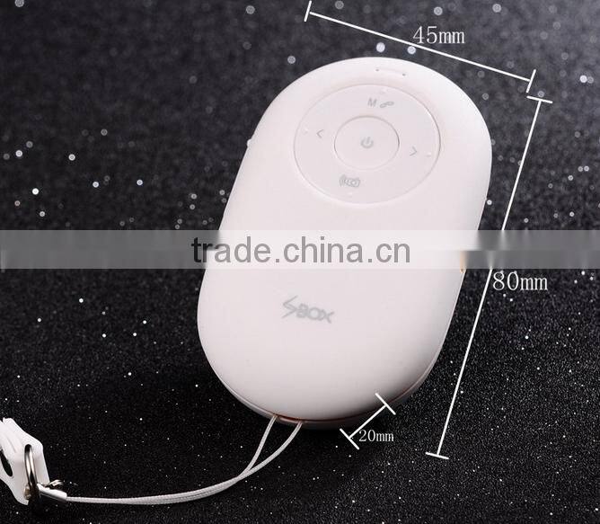 High Quality Wireless Mini Bluetooth Music Speaker,FM,Anti-lossing Support TF Card AUX With Self-timer