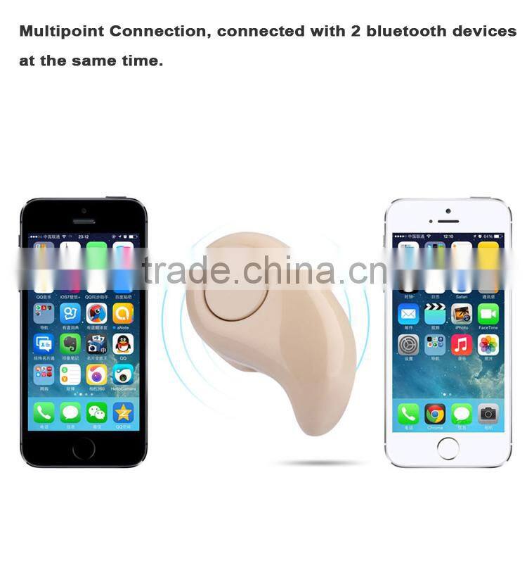 S530 In-ear Mini Bluetooth 4.1 Headphones Supported A2DP , AVRCP, HSP, HFP for Smartphones