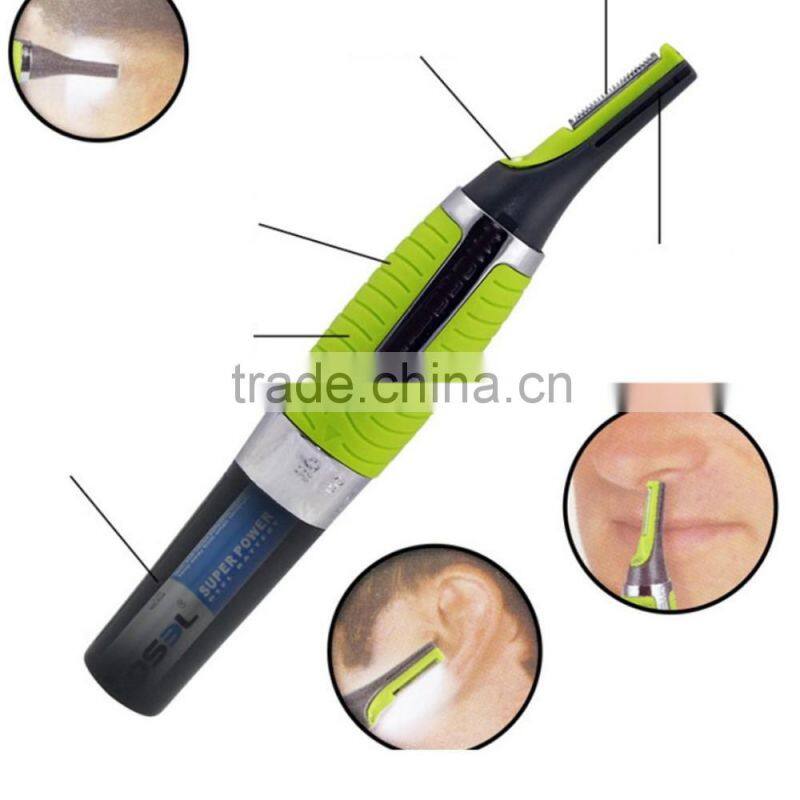 Ear Eyebrow Nose Trimmer Removal Clipper Shaver Personal Electric Built In LED Light Face Care Hair Trimer