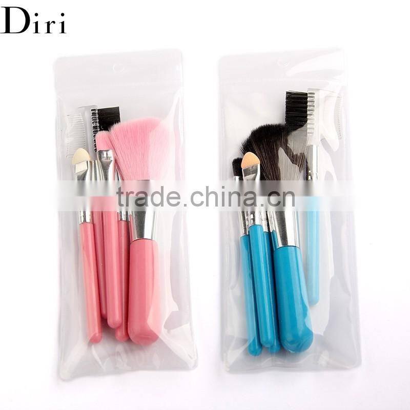 Wholesale cosmetic makeup brushes nylon mascara brush metal eyelash brush