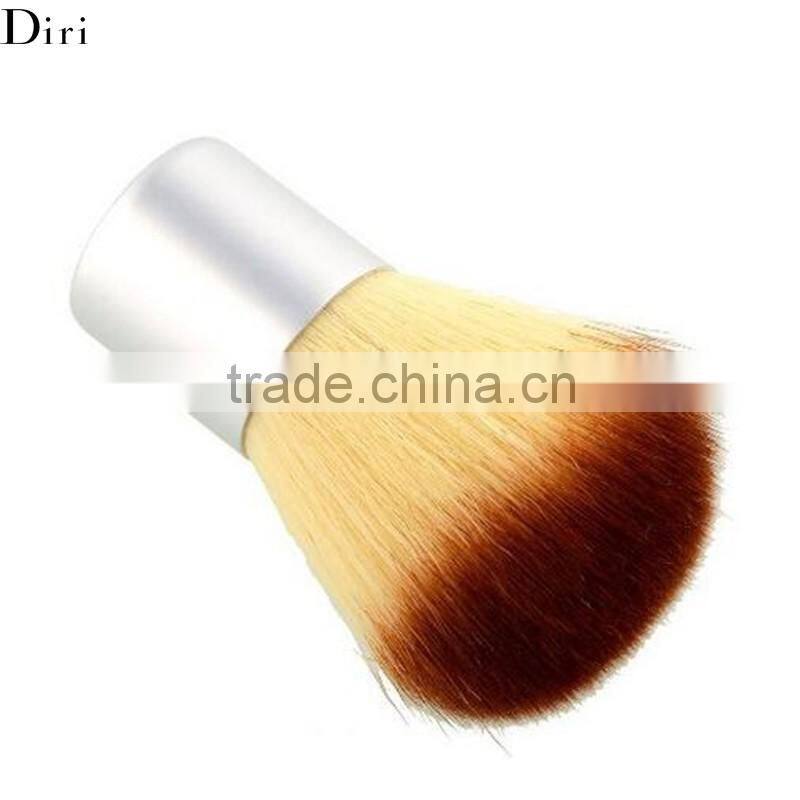 Bamboo kabuki brush makeup brush vegan flat top powder brush