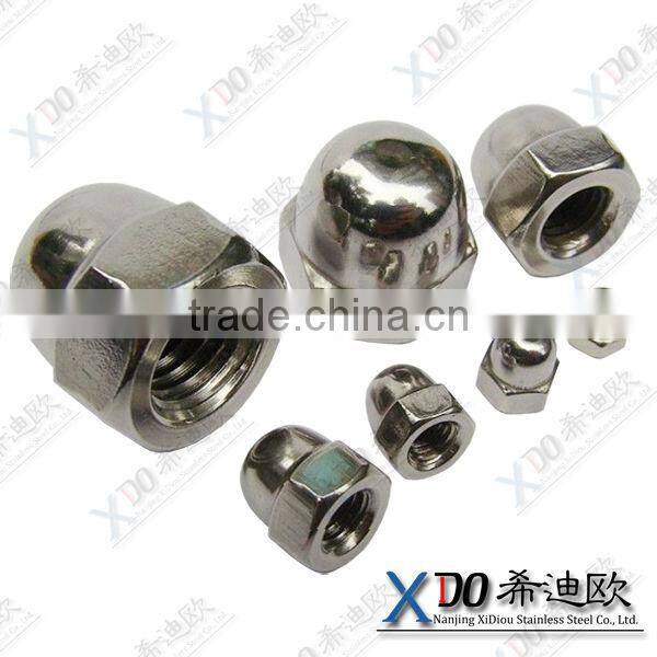 321. 347. 724L.317L. 316L.725LN stainless steel fasteners hex acorn nut