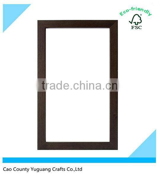 Custom Horizontal or Vertical Wooden Display Frame