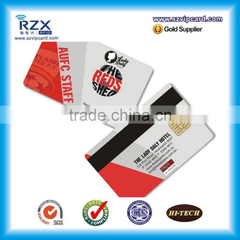 siemens 4428 contact pvc smart ic card with chip