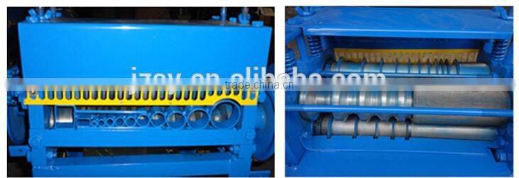 Scrap wire and cable recycling station automatic peeling machine/double peeler