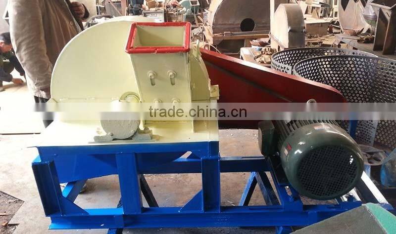 shaving or small size wood log chipping machine for animal bed