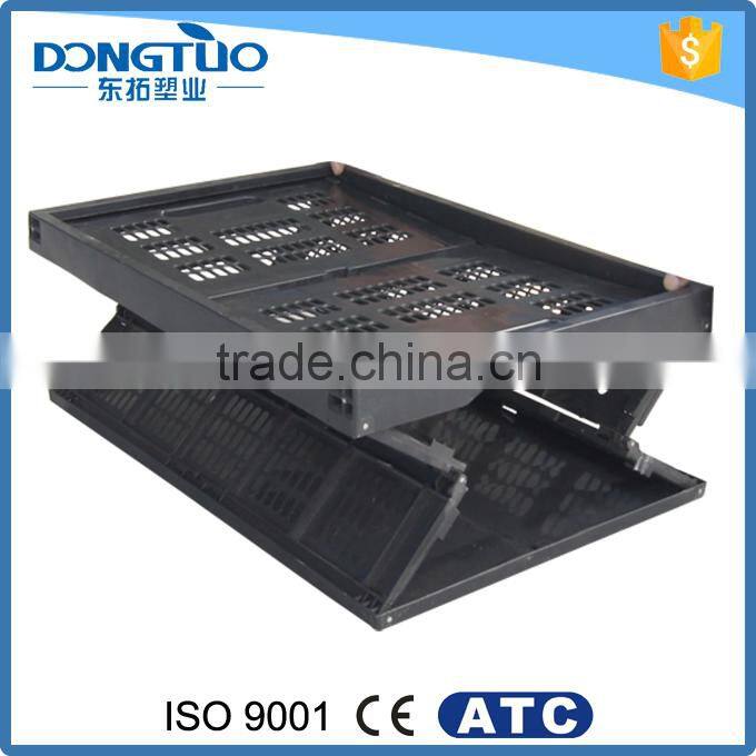 High quality collapsible crate, collapsible plastic crate, stackable crates
