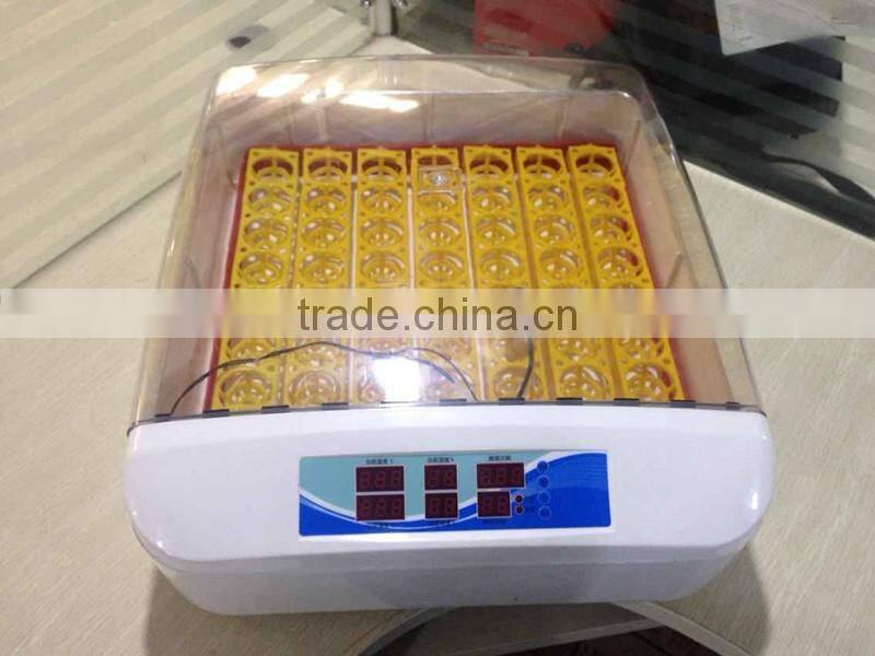 2017 hot sale TD-55 mini chicken egg incubator/ made in China/high quality