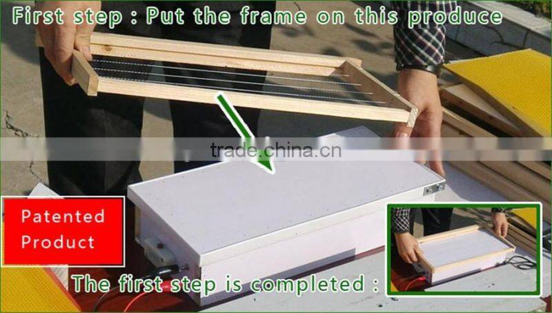 China beekeeping automatic electric heating wire embedder for beehive frame