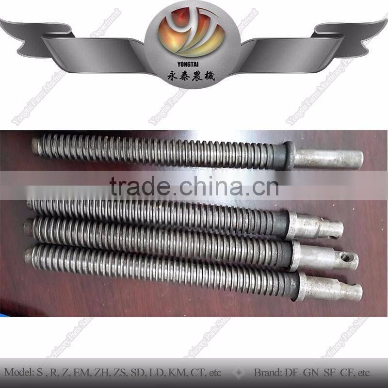Walking tractor parts tail wheel screw rod