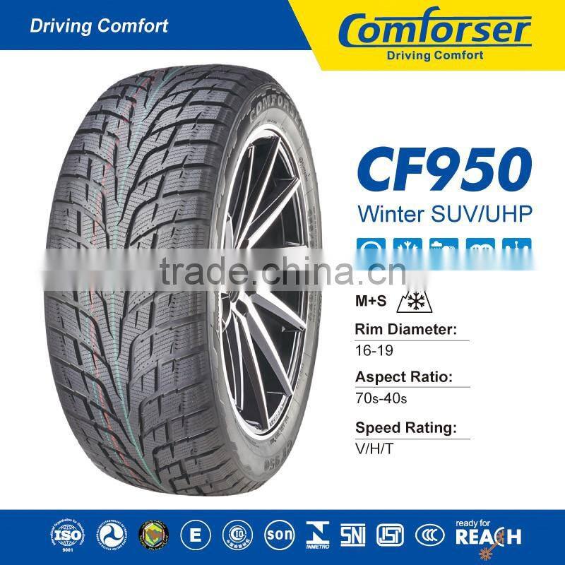 High quality brand COMFORSER PCR radial passenger car tire winter SUV/UHP for sale