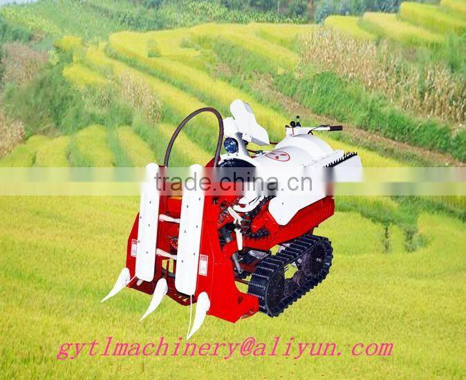 2016 Telon small wheat combine harvester mini rice combine harvester
