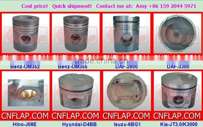 Used Hino engine piston in stock