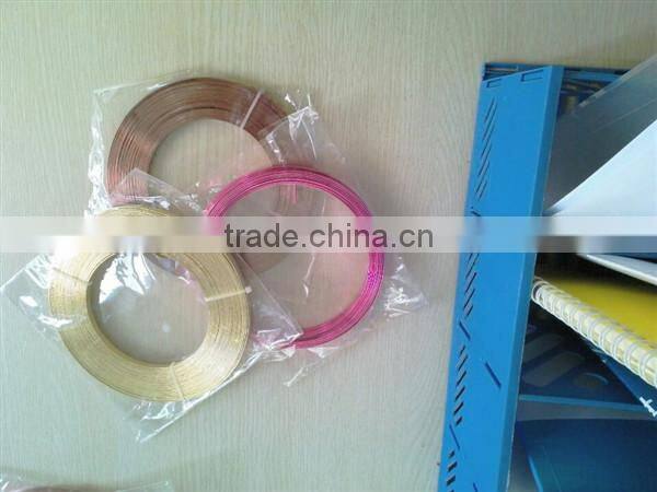 1x4 jewelry making Flat Aluminum Wire