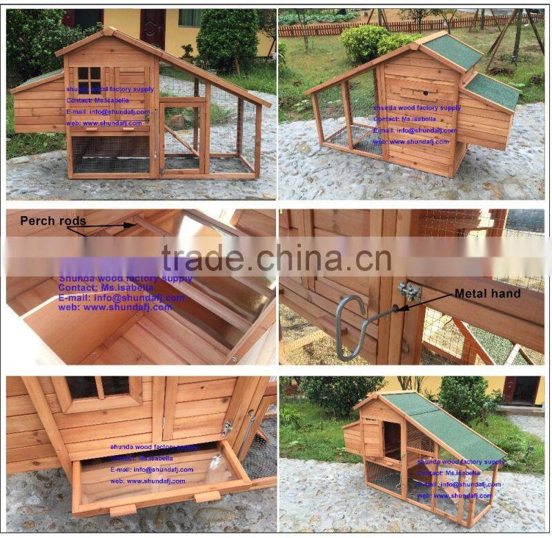 SDC0302 prefabricated wooden chicken houses