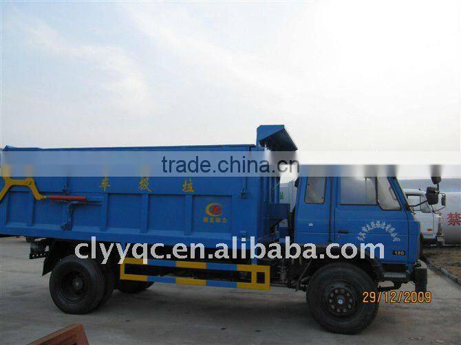 docking garbage truck