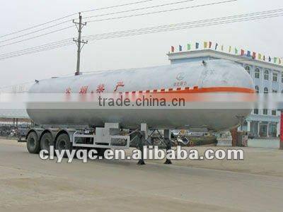 China 3axle tanker trailer 56m3 propane trailers NEW!
