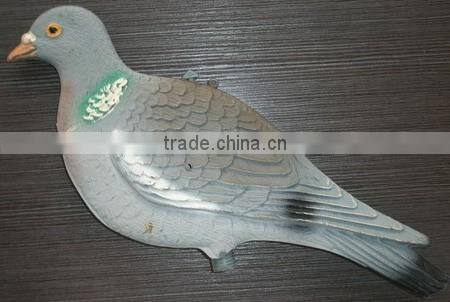 OEM HDPE plastic bird decoy,Fire bird,plastic pigeon decoy,hunting decoy bird