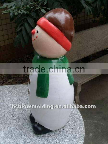 OEM Blow Molding Plastic Santa Claus Father Christmas Mould Design