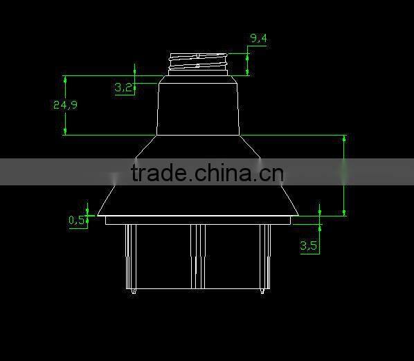 plastic lampholder connecter for PAR 38 lights