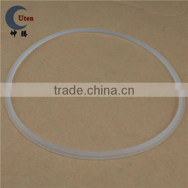 Transparent Silicone Grooved Ring Gasket