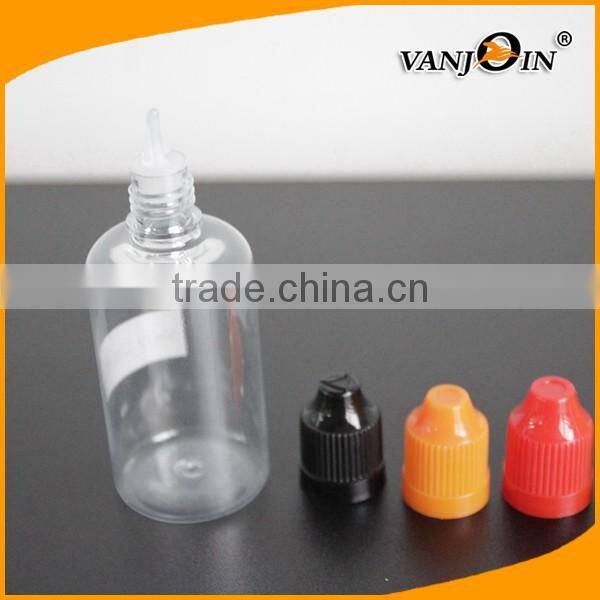1 OZ Dropper Bottles PET Empty E Liquid Bottle With Childproof Cap