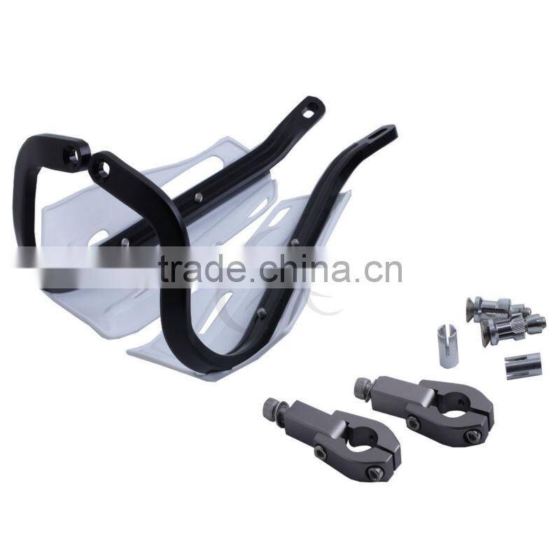 For YAMAHA WR250F 450F 2009-2012 2010 11 White Universal 7/8" Hand Brush Guards