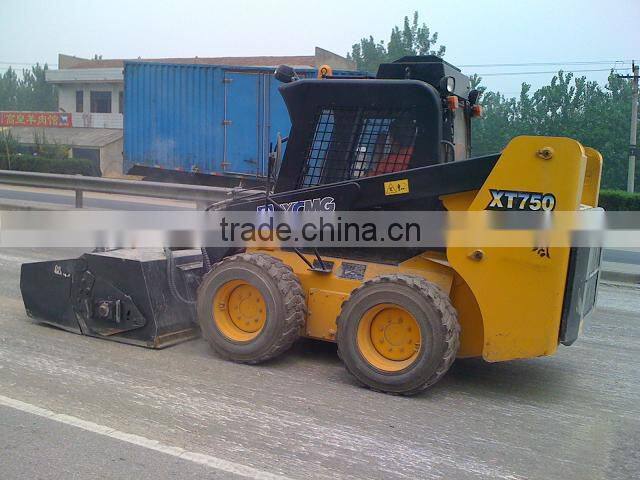Hot HCN BM12 5T wheel loader pick up road sweeper