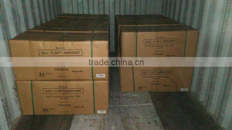 double handle mini tiller tractor with 12V light