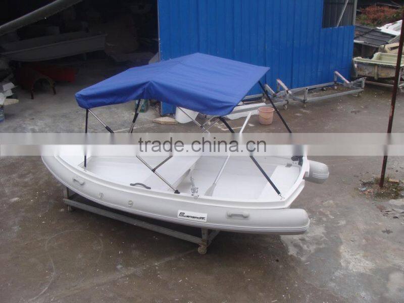Portable Fiberglass Material Fishing Boat RowingBoat 3.0m