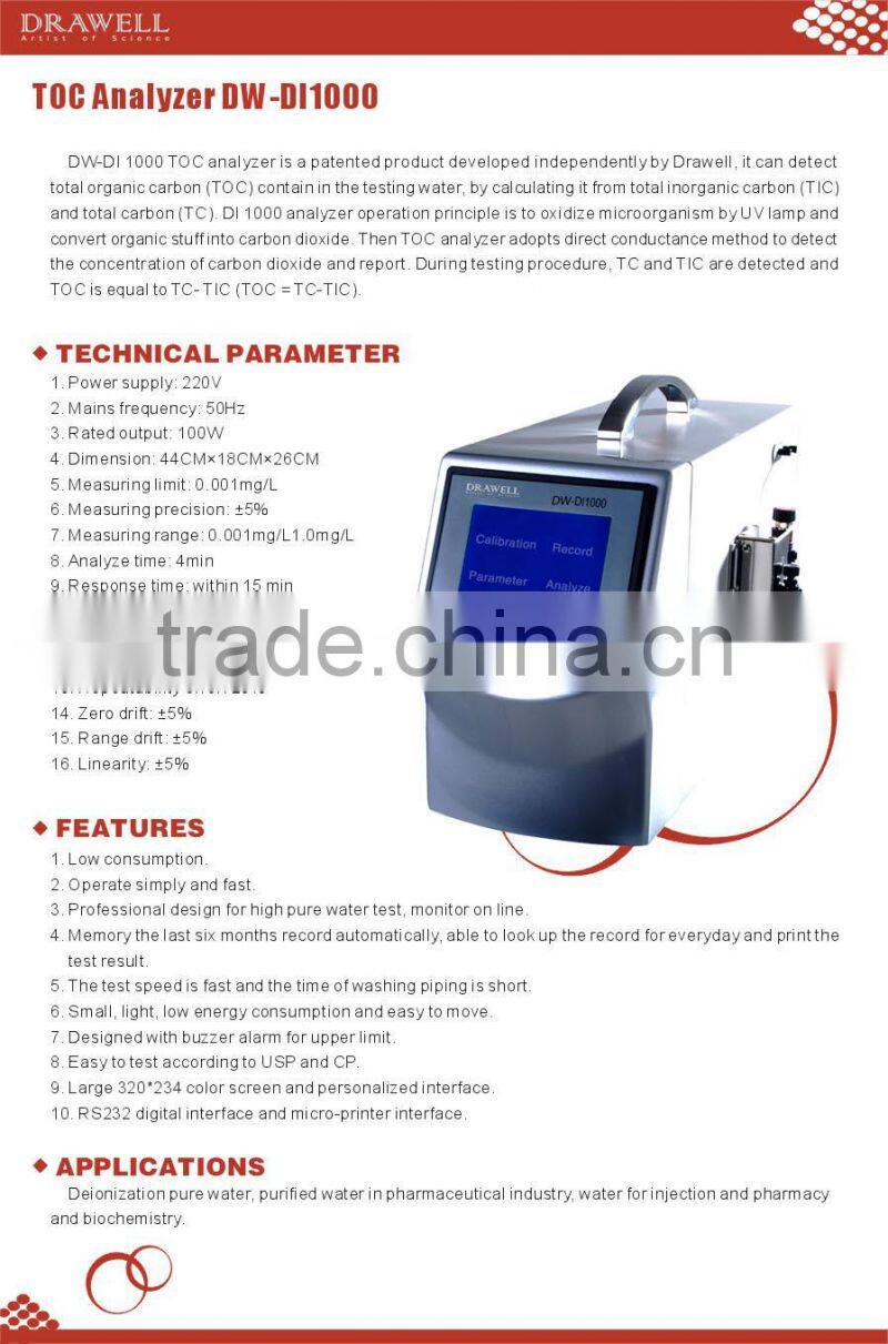 TOC Analyzer DW-DI1000