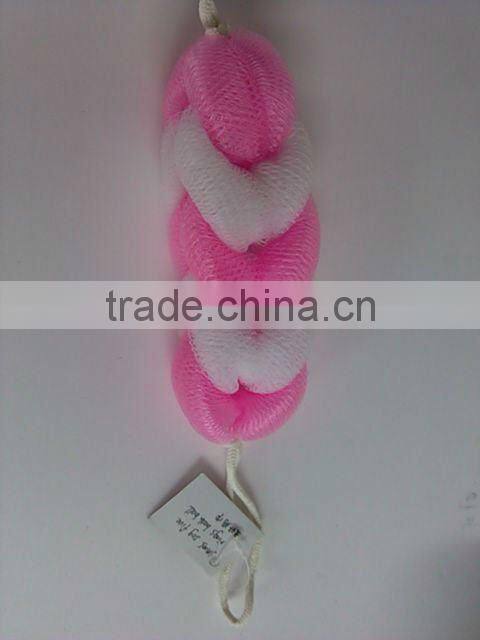 2015 hot sell sponge mesh bath sponge