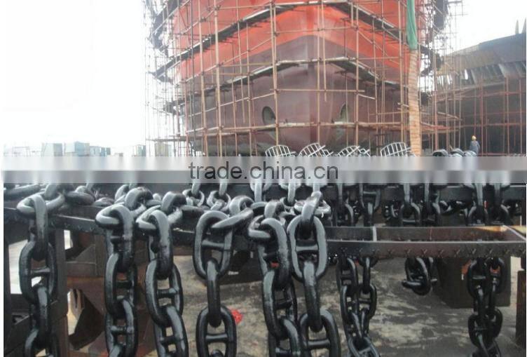 high tensile Offshore Mooring stud link anchor chain