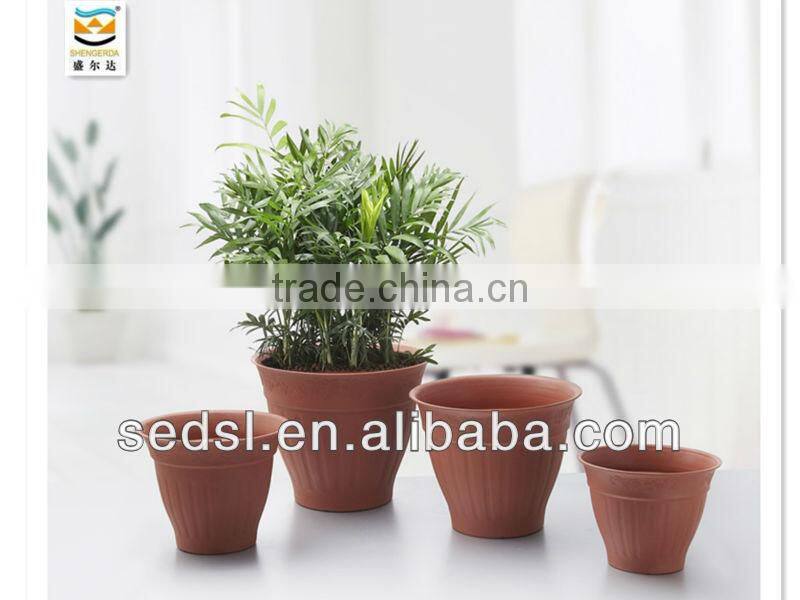 Plastic PP saucer for flower pot & garden plastic square pots &nursery planting pot