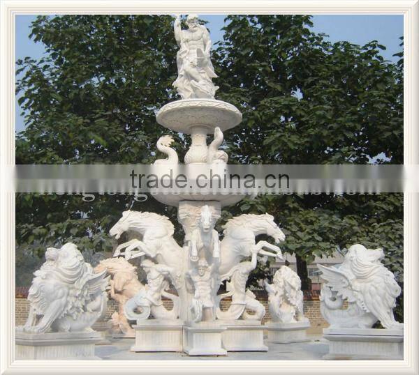 Marble Large Outdoor Water Fountain for Sale