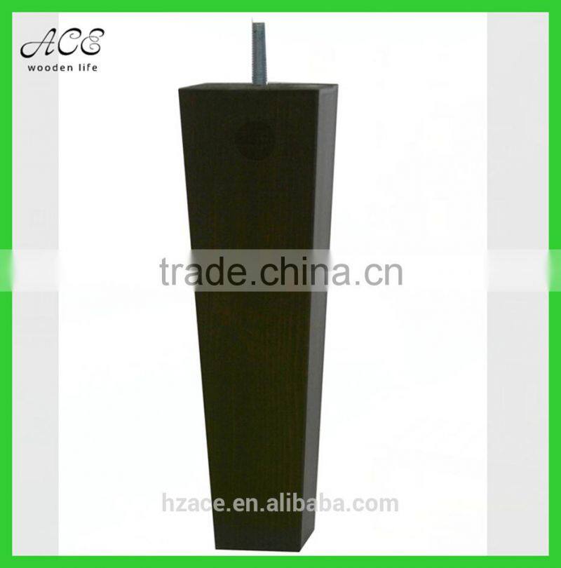 Wooden furniture leg