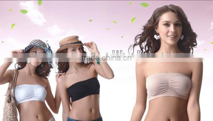 bandeau,Seamless Bandeau Bra,Strapless Bandeau Tube Top Bra