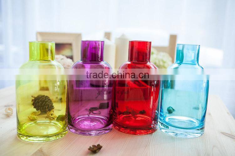 Handmade Stained Glass Vases for Flower Arrangements