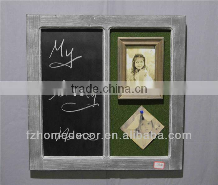 Framed Blackboard as a reminder board