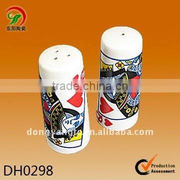 Ceramic seasoning bottle