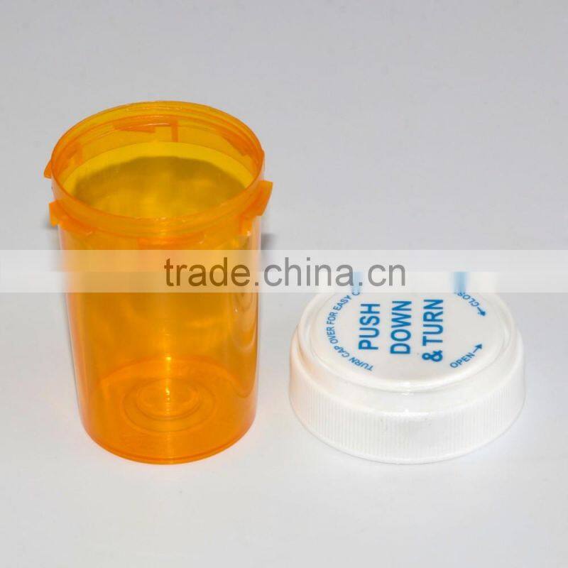 Marijuana vials with reversable cap