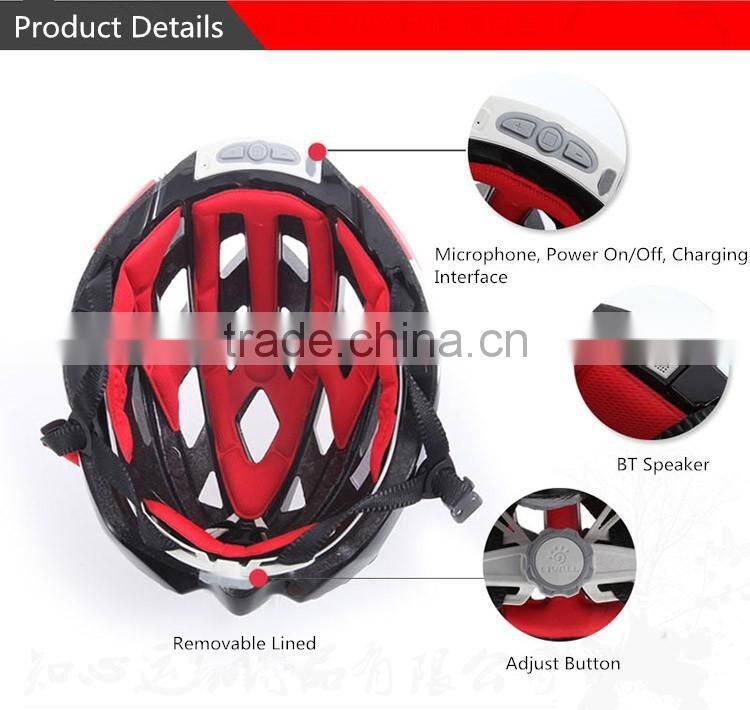 New Arrival Intelligent Bicycle Helmet Smart Cycling Helmet With BT/Microphone/LED Light/Camera Best Bicycle Helmet