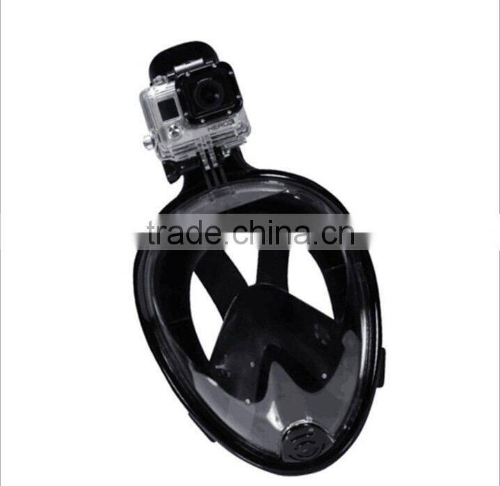 2017 Hot-selling Children/Adult Full Dry Diving Mask, Magic Swimming Diving Snorkel With Gopro Housing