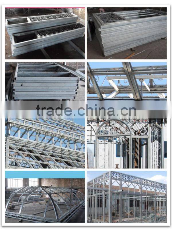 2016 new design garden house / steel house / green house