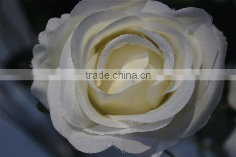 brand name decorative artificial flowers bundled rose big rose flower