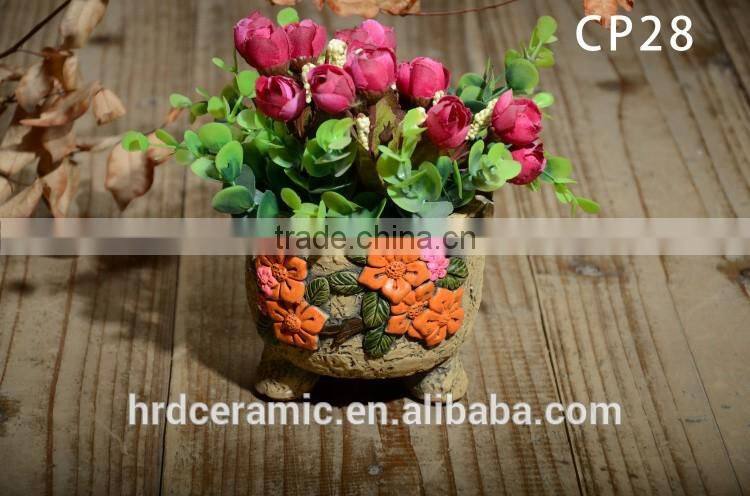 Hot sale indoor window square garden flower pot and planter