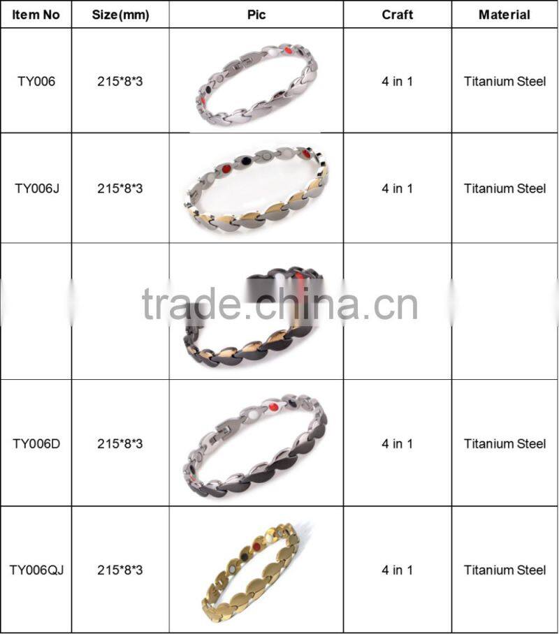 Bio Elements Energy Magnetic Bracelet Fashion Jewelry Wholesale